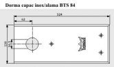 Capac inox BTS 84