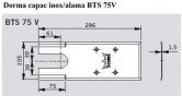 Capac inox BTS 75V