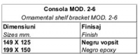 Consola stil 2-6 si 2-8