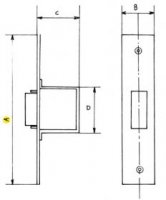 IBFM 20816100 Inchizator cu rola