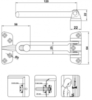 Limitator deschidere usa mod 2